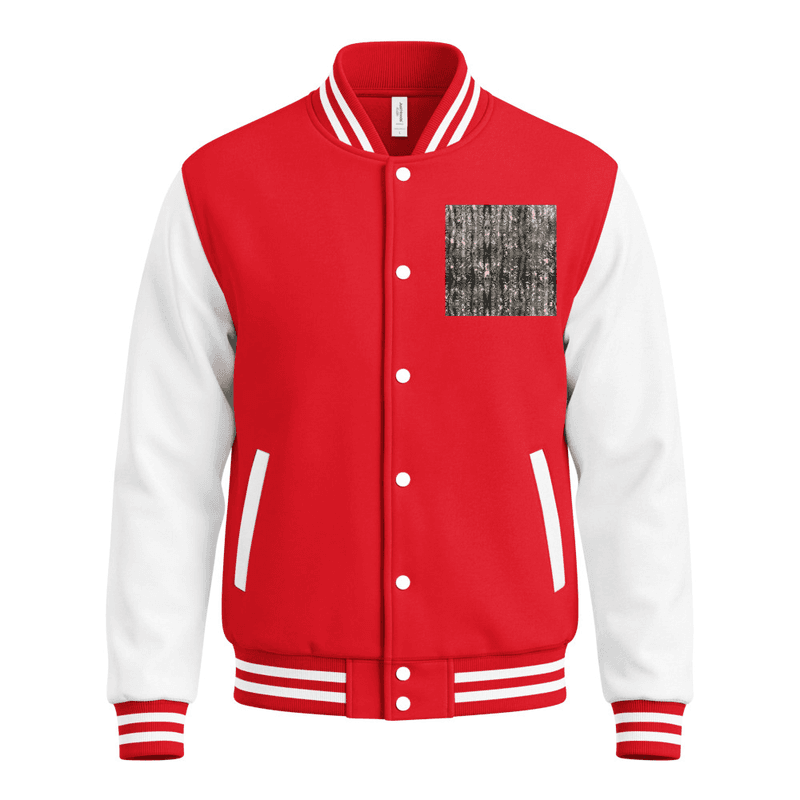 Heavyweight letterman jacket