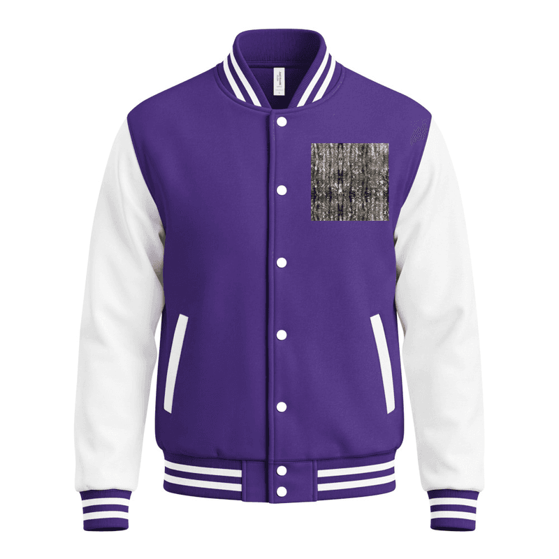 Heavyweight letterman jacket